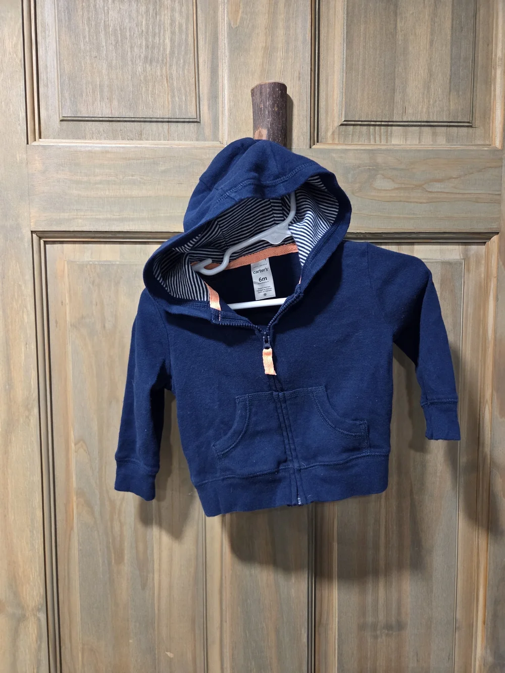 **BUNDLE & SAVE** Carter's Navy Hooded Zip Sweatshirt - 6M